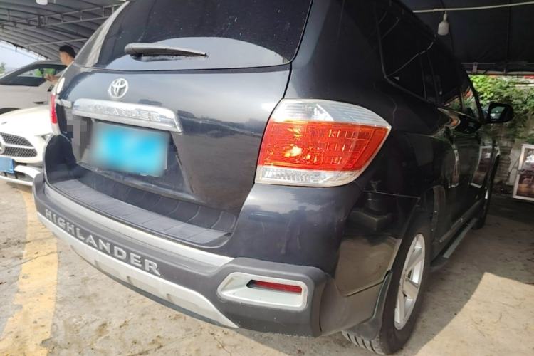 Used Toyota Highlander 2012 2.7L Two-Wheel Drive 7-Seater Elite Edition Rear Right 45 Deg