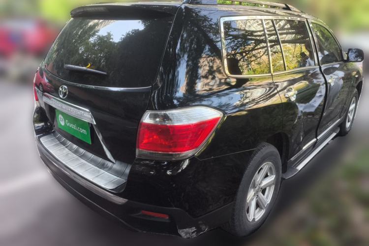 Used Toyota Highlander 2012 2.7L 2WD 5-Seater Elite Edition Rear Right 45 Deg