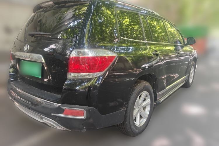 Used Toyota Highlander 2012 2.7L 2WD 5-Seater Elite Edition Rear Right 45 Deg