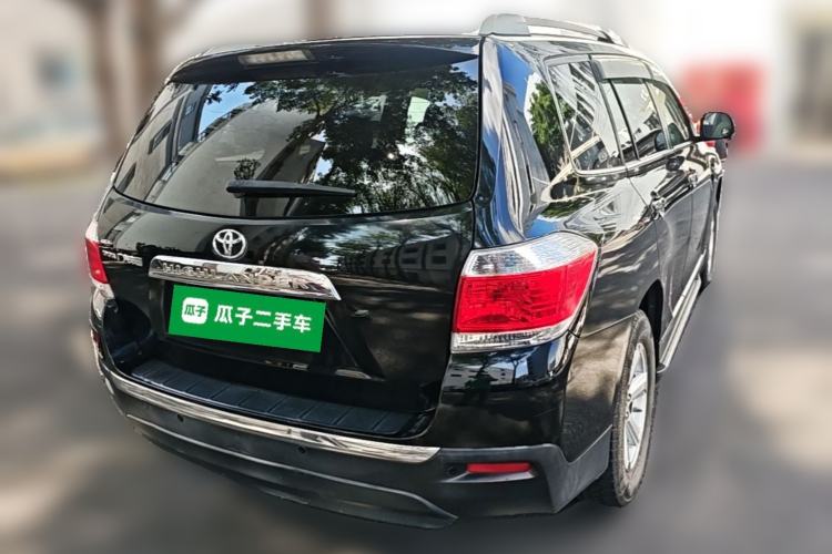 Used Toyota Highlander 2012 2.7L Two-Wheel Drive 7-Seater Elite Edition Rear Right 45 Deg