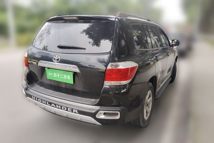 Used Toyota Highlander 2012 2.7L Two-Wheel Drive 7-Seater Elite Edition Rear Right 45 Deg