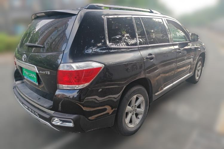 Used Toyota Highlander 2012 2.7L Two-Wheel Drive 7-Seater Elite Edition Rear Right 45 Deg