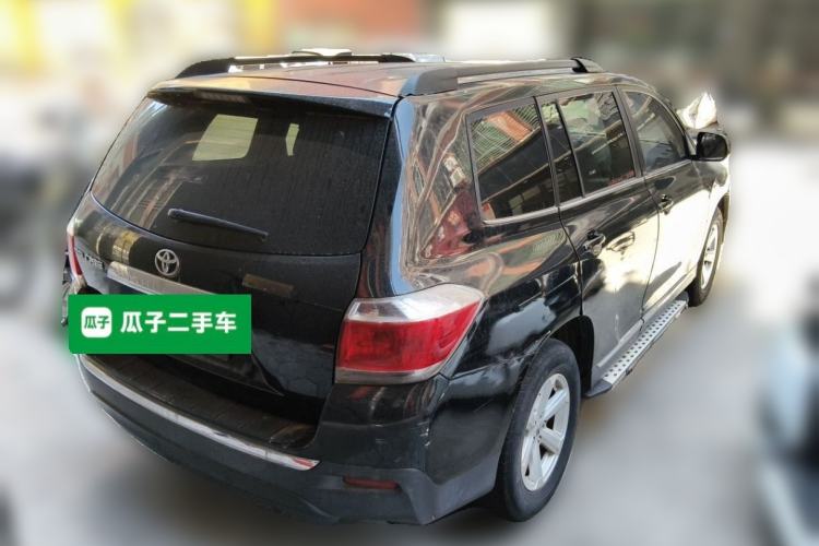 Used Toyota Highlander 2012 2.7L 2WD 5-Seater Elite Edition Rear Right 45 Deg
