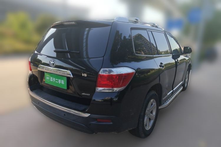 Used Toyota Highlander 2012 2.7L Two-Wheel Drive 7-Seater Elite Edition Rear Right 45 Deg