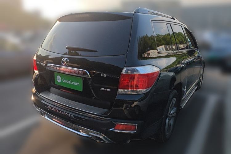 Used Toyota Highlander 2012 2.7L Two-Wheel Drive 7-Seater Luxury Navigation Edition Rear Right 45 Deg