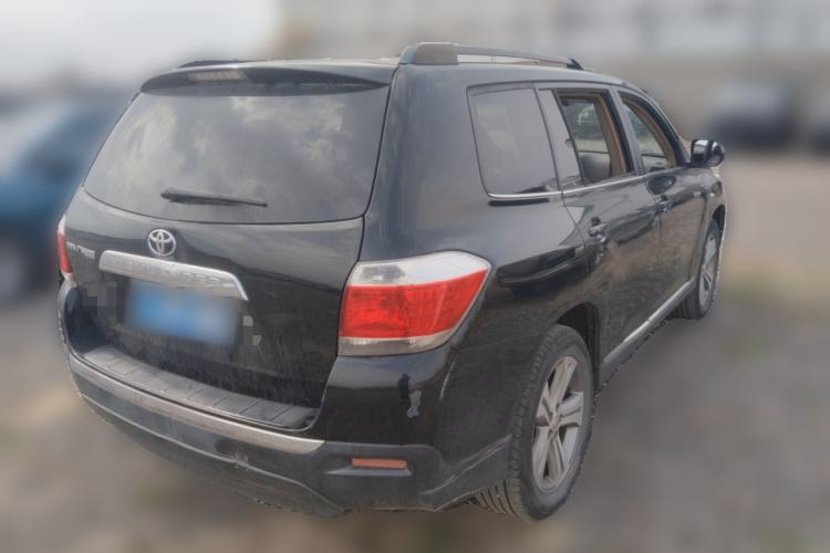 Used Toyota Highlander 2012 2.7L Two-Wheel Drive 7-Seater Luxury Edition Rear Right 45 Deg