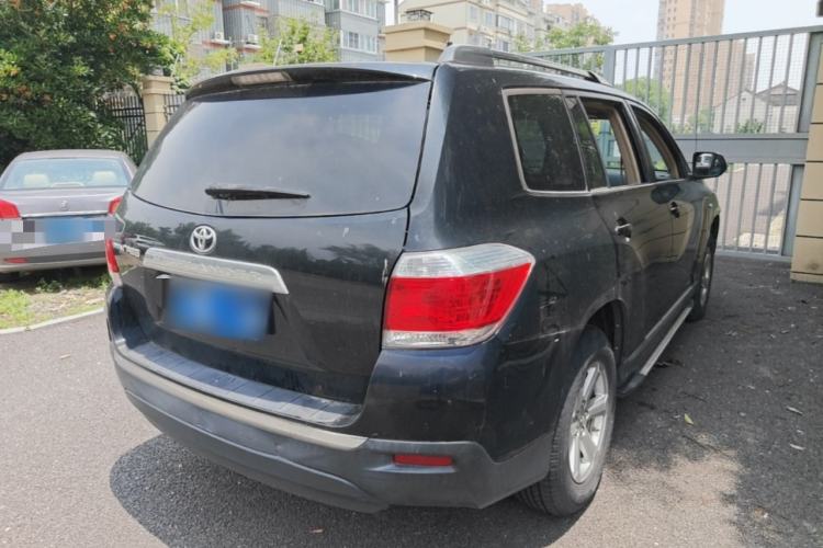 Used Toyota Highlander 2012 2.7L 2WD 5-Seater Elite Edition Rear Right 45 Deg
