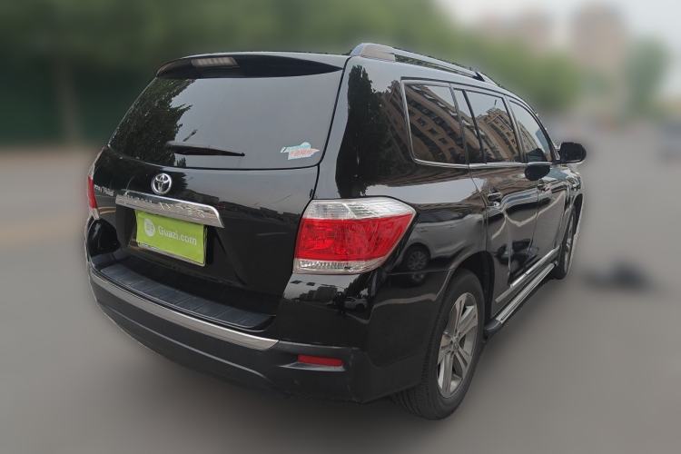 Used Toyota Highlander 2012 2.7L Two-Wheel Drive 7-Seater Luxury Edition Rear Right 45 Deg