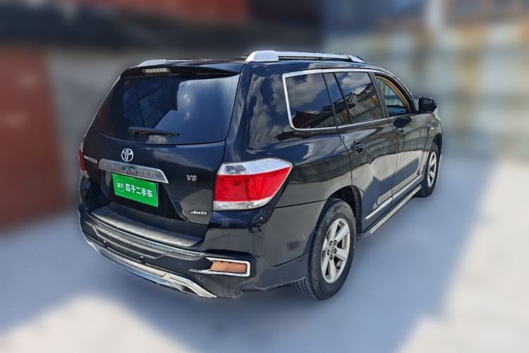 Used Toyota Highlander 2012 3.5L 4x4 7-Seater Elite Edition Rear Right 45 Deg