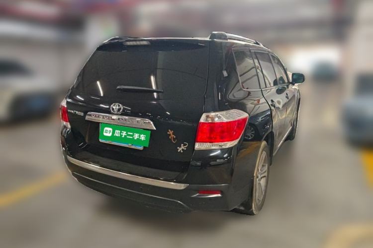 Used Toyota Highlander 2012 2.7L Two-Wheel Drive 7-Seater Luxury Edition Rear Right 45 Deg