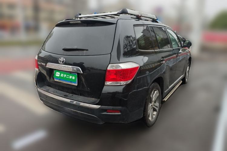 Used Toyota Highlander 2012 2.7L Two-Wheel Drive 7-Seater Luxury Edition Rear Right 45 Deg