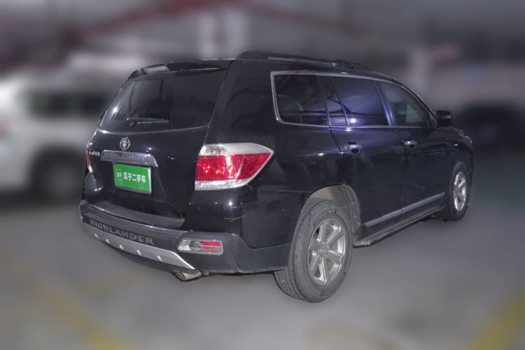 Used Toyota Highlander 2012 2.7L 2WD 5-Seater Elite Edition Rear Right 45 Deg