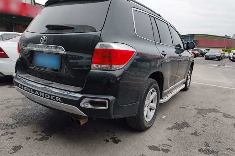 Used Toyota Highlander 2012 2.7L 2WD 5-Seater Elite Edition Rear Right 45 Deg