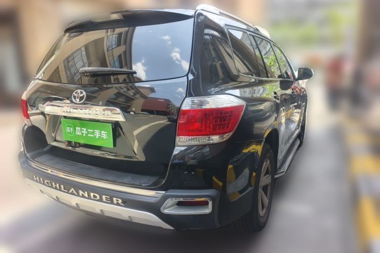 Used Toyota Highlander 2012 2.7L 2WD 5-Seater Elite Edition Rear Right 45 Deg