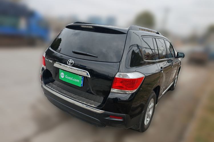 Used Toyota Highlander 2012 2.7L 2WD 5-Seater Elite Edition Rear Right 45 Deg