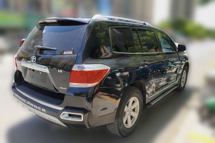 Used Toyota Highlander 2012 3.5L 4x4 7-Seater Elite Edition Rear Right 45 Deg