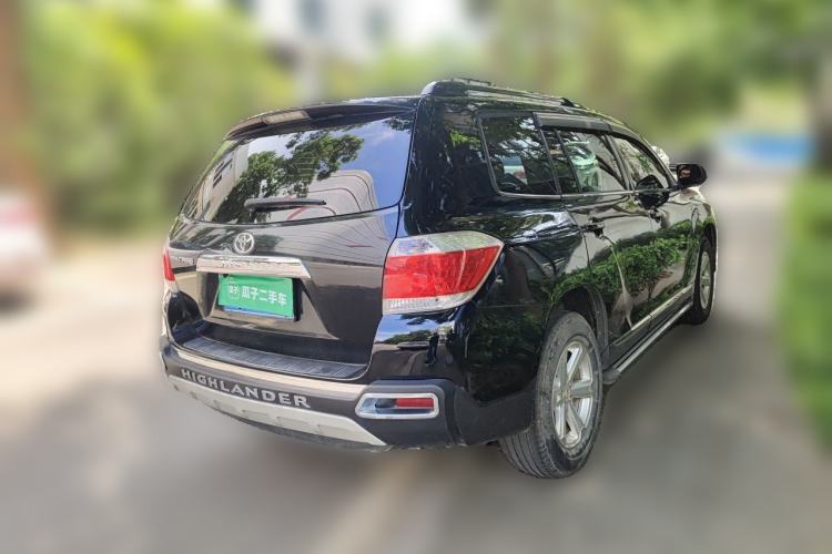Used Toyota Highlander 2012 2.7L 2WD 5-Seater Elite Edition Rear Right 45 Deg