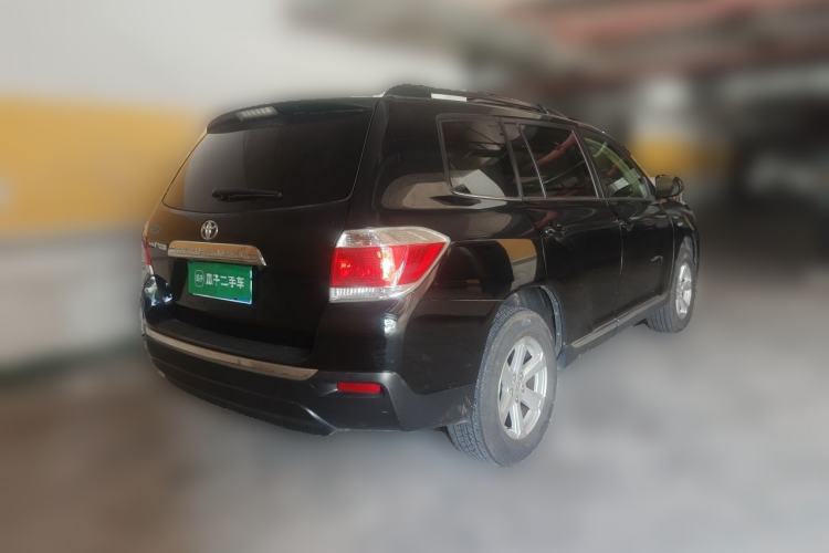 Used Toyota Highlander 2012 2.7L 2WD 5-Seater Elite Edition Rear Right 45 Deg