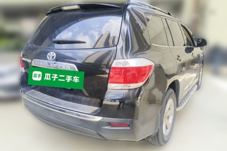 Used Toyota Highlander 2012 2.7L 2WD 5-Seater Elite Edition Rear Right 45 Deg