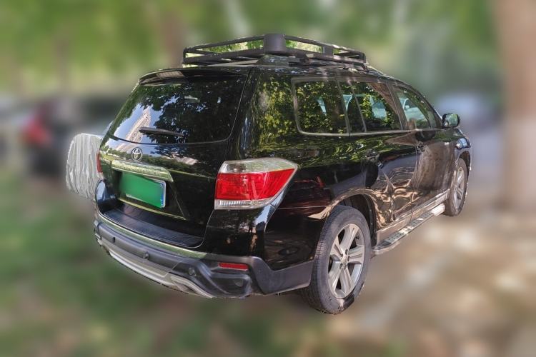 Used Toyota Highlander 2012 2.7L Two-Wheel Drive 7-Seater Luxury Edition Rear Right 45 Deg