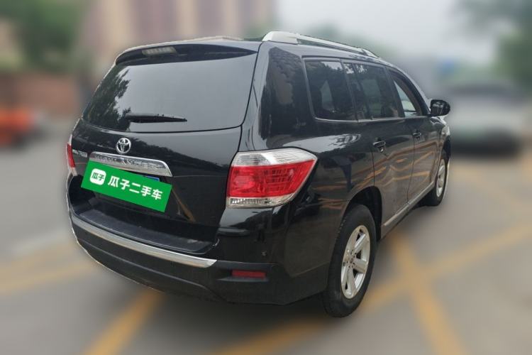 Used Toyota Highlander 2012 2.7L 2WD 5-Seater Elite Edition Rear Right 45 Deg