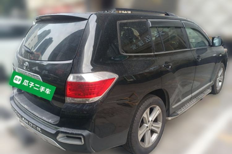 Used Toyota Highlander 2012 2.7L Two-Wheel Drive 7-Seater Luxury Edition Rear Right 45 Deg