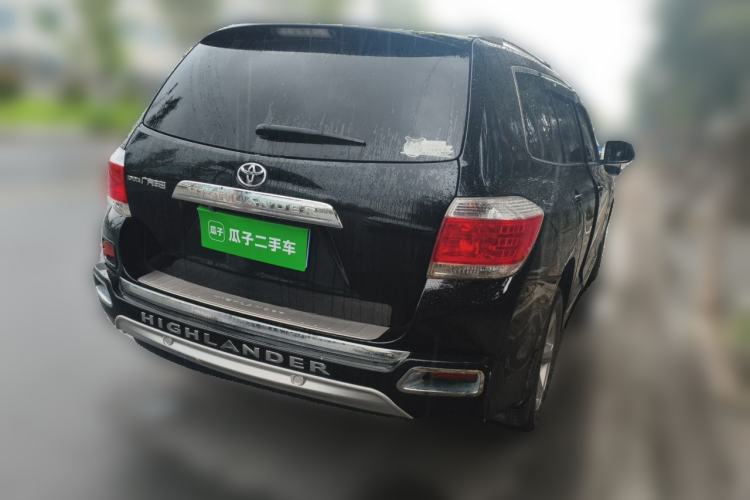 Used Toyota Highlander 2012 2.7L 2WD 5-Seater Elite Edition Rear Right 45 Deg