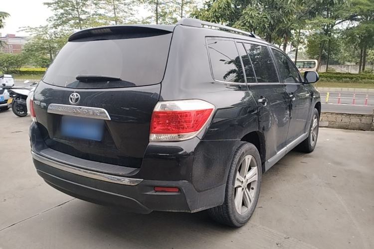 Used Toyota Highlander 2012 2.7L Two-Wheel Drive 7-Seater Luxury Edition Rear Right 45 Deg