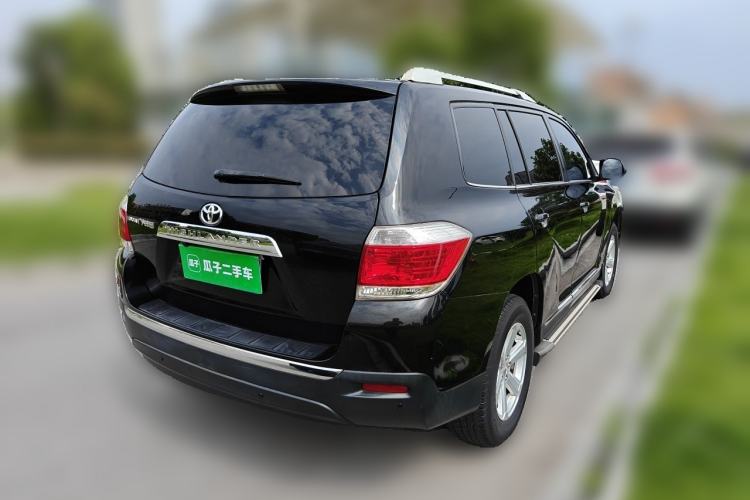 Used Toyota Highlander 2012 2.7L 2WD 5-Seater Elite Edition Rear Right 45 Deg
