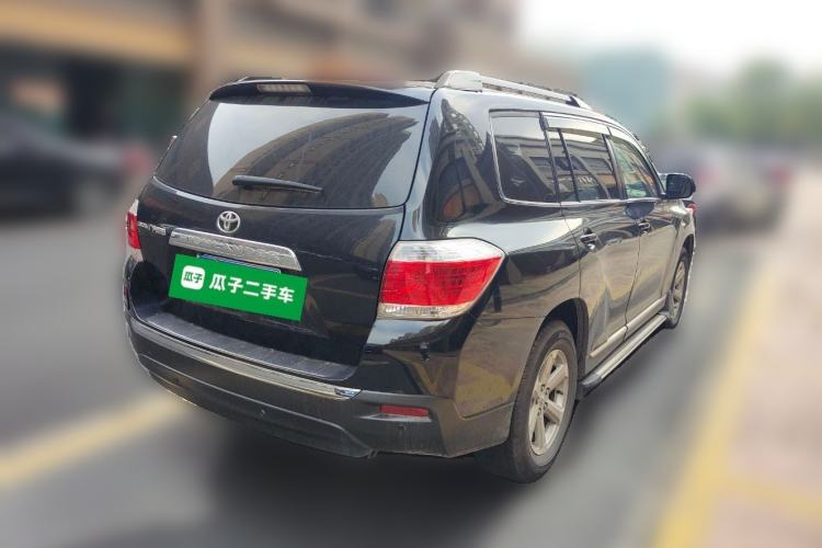 Used Toyota Highlander 2012 2.7L Two-Wheel Drive 7-Seater Elite Edition Rear Right 45 Deg