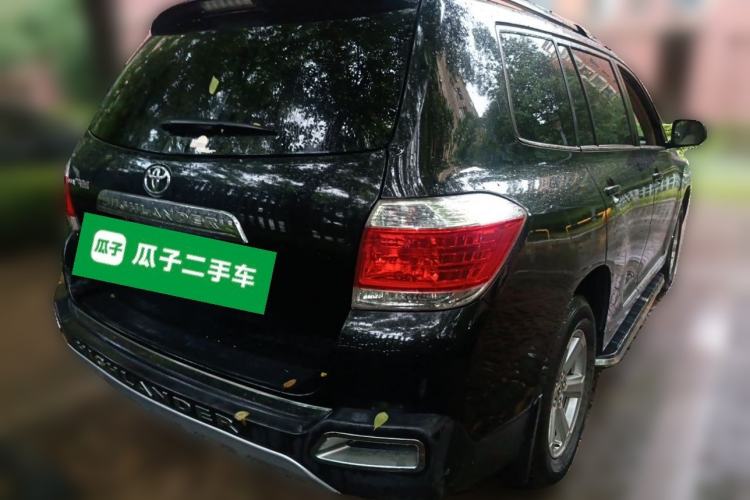 Used Toyota Highlander 2012 2.7L 2WD 5-Seater Elite Edition Rear Right 45 Deg