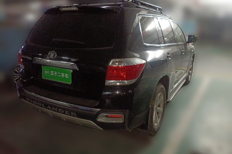 Used Toyota Highlander 2012 2.7L 2WD 5-Seater Elite Edition Rear Right 45 Deg