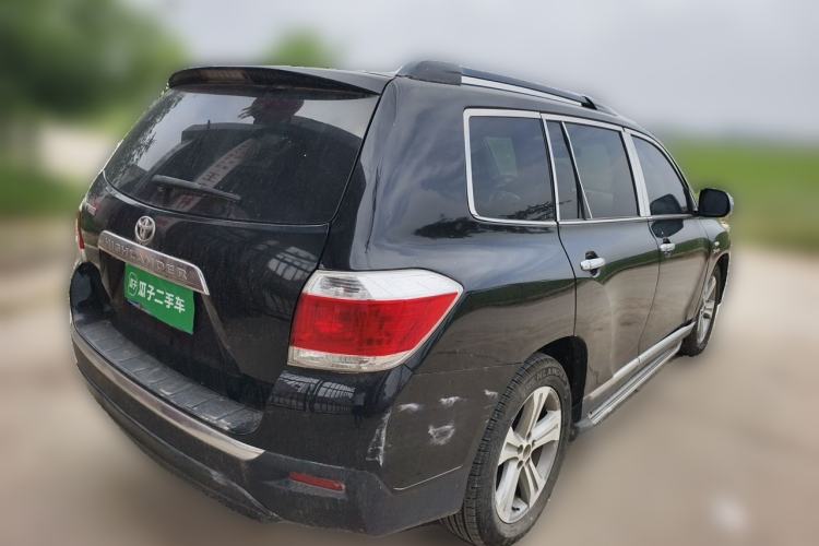 Used Toyota Highlander 2012 2.7L Two-Wheel Drive 7-Seater Elite Edition Rear Right 45 Deg