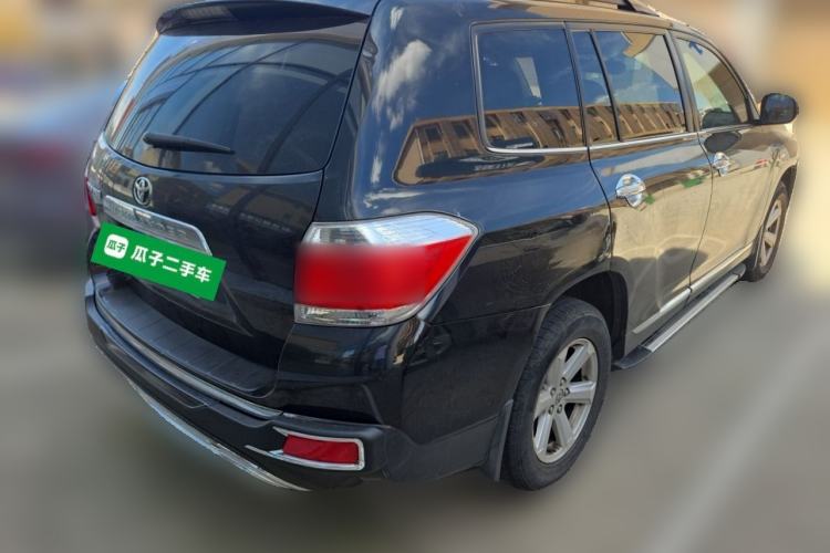 Used Toyota Highlander 2012 2.7L 2WD 5-Seater Elite Edition Rear Right 45 Deg