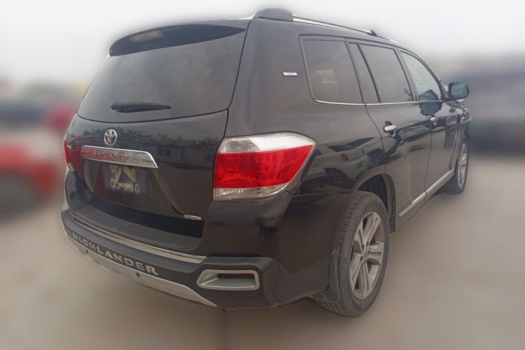 Used Toyota Highlander 2012 2.7L 2WD 5-Seater Elite Edition Rear Right 45 Deg
