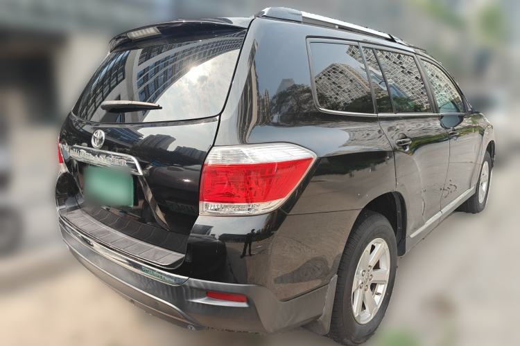 Used Toyota Highlander 2012 2.7L 2WD 5-Seater Elite Edition Rear Right 45 Deg