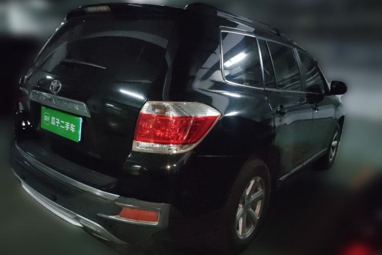 Used Toyota Highlander 2012 2.7L 2WD 5-Seater Elite Edition Rear Right 45 Deg