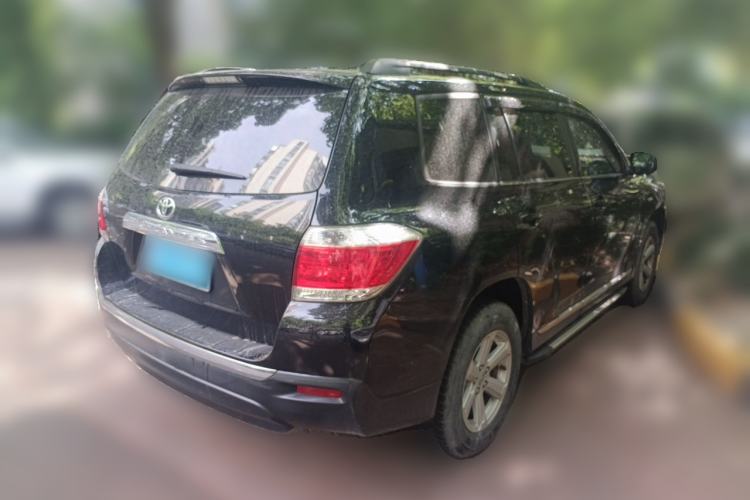 Used Toyota Highlander 2012 2.7L 2WD 5-Seater Elite Edition Rear Right 45 Deg