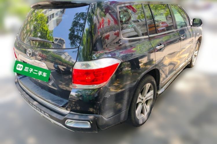 Used Toyota Highlander 2012 2.7L Two-Wheel Drive 7-Seater Luxury Navigation Edition Rear Right 45 Deg