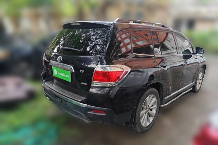 Used Toyota Highlander 2012 3.5L 4x4 7-Seater Luxury Edition Rear Right 45 Deg