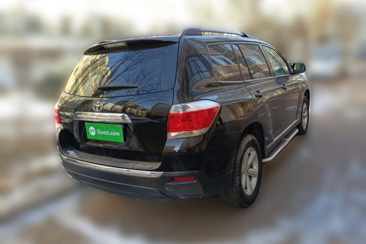 Used Toyota Highlander 2012 2.7L 2WD 5-Seater Elite Edition Rear Right 45 Deg