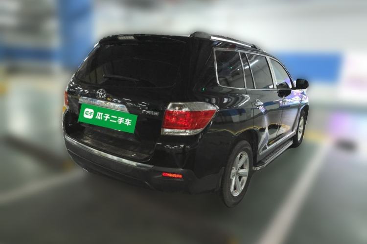 Used Toyota Highlander 2012 2.7L 2WD 5-Seater Elite Edition Rear Right 45 Deg