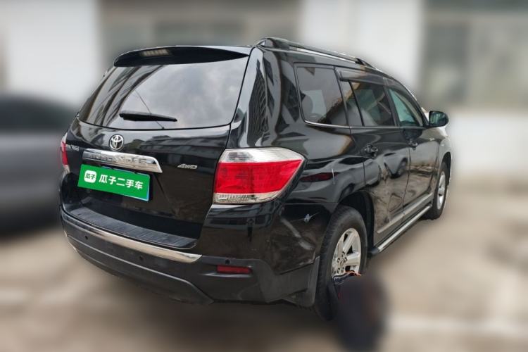 Used Toyota Highlander 2012 2.7L Two-Wheel Drive 7-Seater Elite Edition Rear Right 45 Deg