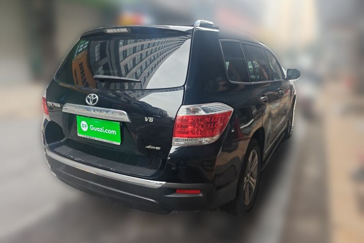 Used Toyota Highlander 2012 2.7L Two-Wheel Drive 5-Seater Sport Edition Rear Right 45 Deg