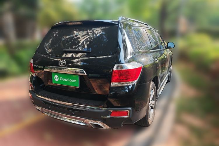 Used Toyota Highlander 2012 2.7L Two-Wheel Drive 7-Seater Luxury Edition Rear Right 45 Deg