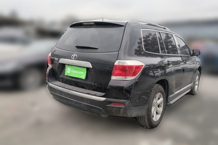 Used Toyota Highlander 2012 2.7L Two-Wheel Drive 7-Seater Elite Edition Rear Right 45 Deg