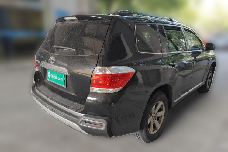 Used Toyota Highlander 2012 2.7L 2WD 5-Seater Elite Edition Rear Right 45 Deg