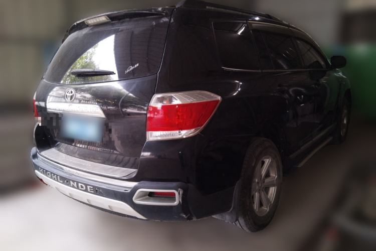 Used Toyota Highlander 2012 2.7L 2WD 5-Seater Elite Edition Rear Right 45 Deg