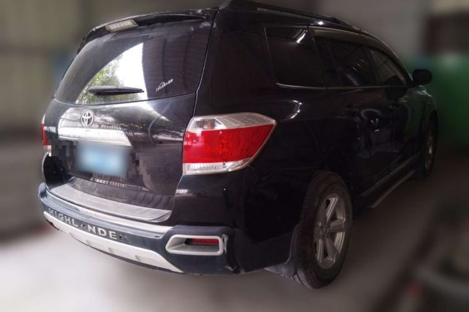 Used Toyota Highlander 2012 2.7L 2WD 5-Seater Elite Edition Rear Right 45 Deg