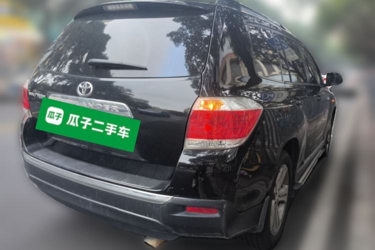 Used Toyota Highlander 2012 2.7L Two-Wheel Drive 7-Seater Luxury Edition Rear Right 45 Deg